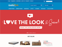 Tablet Screenshot of comfortstyle.com.au